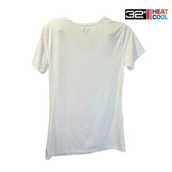 32degrees Women's Scoop Neck Short Sleeve Tees Cool Fitted T-shirt‎ - Picture 5 of 8